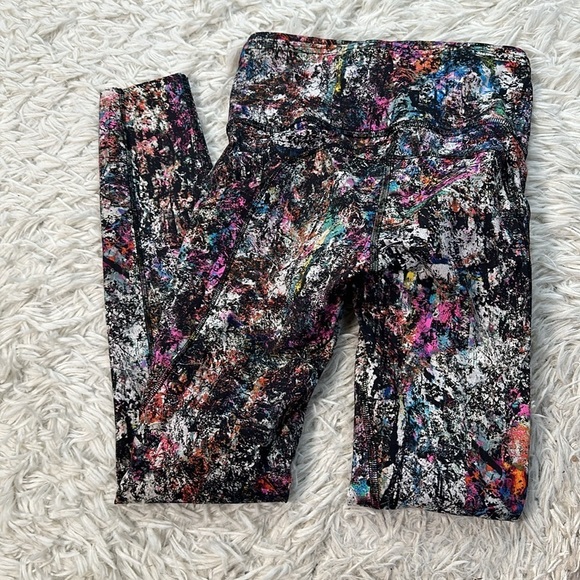 Lululemon Fast and Free Tight II 25" *Non-Reflective Nulux Vitalize Multi - Picture 4 of 6